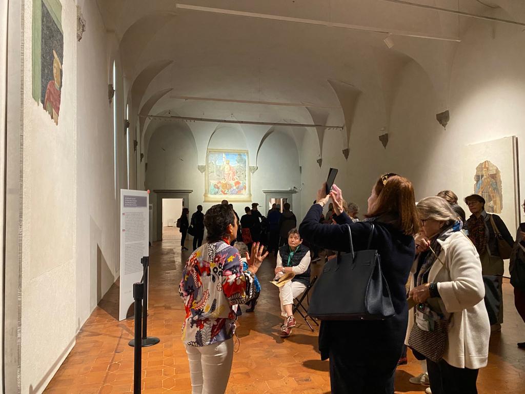 Visite de musée art italie